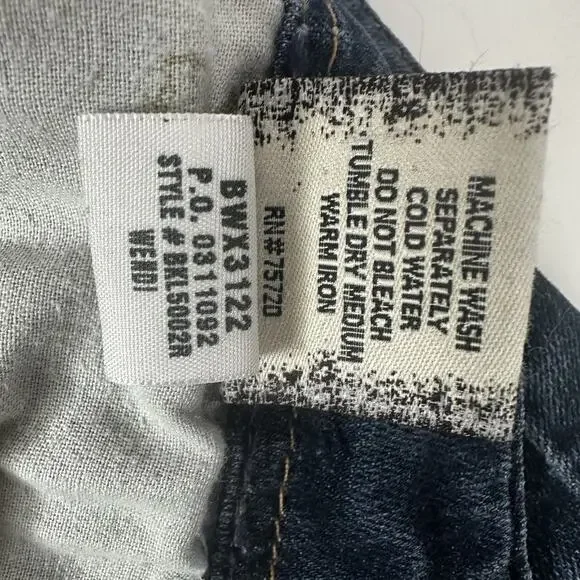 Buckle BKE Jeans Womens 32 Blue Bootcut Wendi Midrise Thick Stitch Casual - Picture 8 of 13